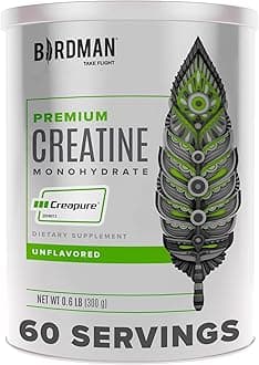 High-Purity Creatine Monohydrate Unflavored Powder, Pre-Workout, High Performance | 300g