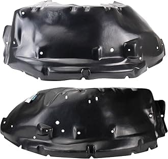 TRQ Front Inner Fender Liner Set Compatible with 2007-2010 Chevrolet Colorado 2007-2012 GMC Canyon 2008 Isuzu i-290 i-370 GM1248186 GM1249186