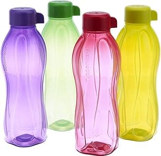Eco Sports 1 Litre Aqua Safe Water Bottle (Set of 4) 32 Oz