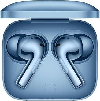 Buds 3, Splendid Blue, Deep Bass, ANC, Immersive Sound, Up to 44 Hour Playtime with Charging case, Bluetooth 5.3