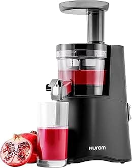 H-AA Slow Juicer, Matte Black