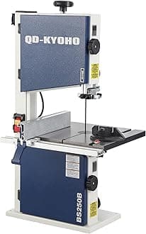 Band Saw, 10-Inch Bandsaw for Woodworking, 1515 & 3280 FPM Dual-Speed Bandsaw, 1/2 HP，120 V 5.3-Amp Motor, Band Saws with Double-Sided Fence Assembly, Steel Bandsaws with Miter Gauge