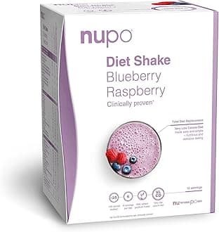 NUPO Diet Shakes for Weight Loss for Women & Men (12 Servings) | Tasty Meal Replacement Drinks | Clinically Proven Food Replacement Shakes for Weight Management I Very Low-Calorie Diet, GMO Free