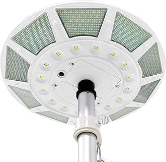 Flag Pole Light Solar Powered 266 LED Light
