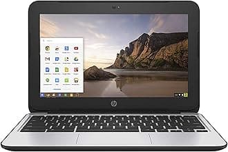 HP Chromebook 11 G4 11.6" 4GB 16GB SSD Celeron® N2840 2.16GHz ChromeOS, Black (Renewed)