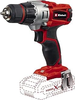 EinhellCordless Drill TE-CD 18/2 Li Solo Power X-Change (Lithium-ion, max. 44 Nm Torque, 2-Speed Gearing, 20 + 1 Torque Settings, LED, Without Battery or Charger)