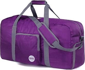 WANDF Foldable Travel Duffel Bag 60-120L Duffle Carry on for Women and Men