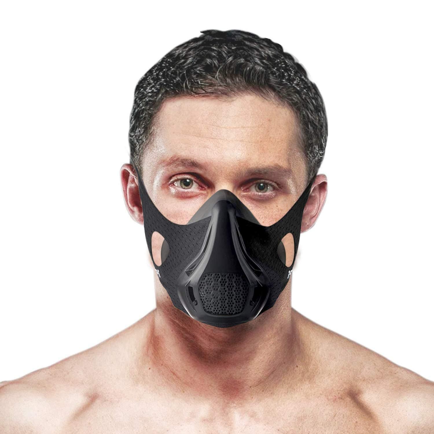 Workout Mask - High Altitude Elevation Simulation for Gym, Cardio, Fitness, Running, Endurance and HIIT Training [24 Breathing Levels]