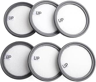 Besttoolifes Vacuum cleaner accessories filter suitable for JIMMY WB55/BX5/WB73/BX7 Pro vacuum cleaner accessories washable filter to enhance cleaning efficiency(6pcs)