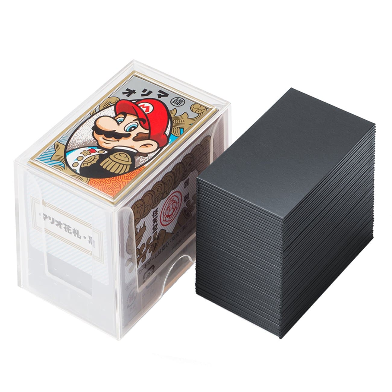 Nintendo Mario playing cards (black)