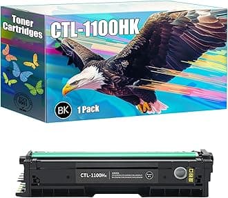 CTL-1100HK Toner Cartridges Compatible for Pantum CP1100 CP1100DW CM1100DN CM1100DW CM1100ADN CM1100ADW Printers, High Yield 3000 Pages, Bright Colors Clear Printing (1 Pack Black)