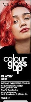 Colour Gloss Up, Temporary Colour Gloss, Blazin' Red, 130ml
