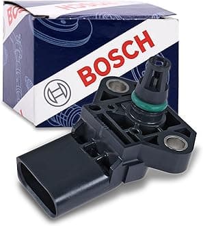 BOSCH 0261230266 Original Equipment Manifold Absolute Pressure (MAP) Sensor - Compatible with Select Porsche 911; Volkswagen Beetle, Golf, Jetta