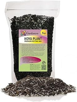 Premium Potting Mix for Hoya Plants by Gardenera - Promote Strong Root Systems and Optimum Nutrient Uptake - 5 Quart