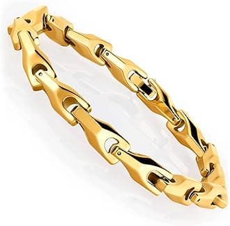 URBAN JEWELRYStunning Solid Tungsten Link Bracelet for Men