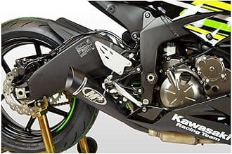 M4 Performance Exhaust GP19 Series Slip-On compatible with 2009-2024 Kawasaki ZX-6R ZX636 KA6922-GP19