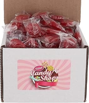 SECRET CANDY SHOPLifesavers Fruit Hard Candy Bulk in Box (Individually Wrapped) (Cherry, 1lb)