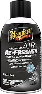 Meguiar's Air Re-Fresher, Black Chrome scent, 2 oz (Pack of 1)