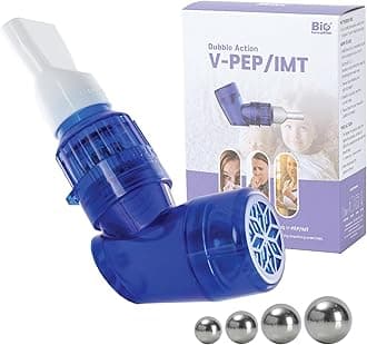 Bigbreathe V-PEP/IMT | 3-in-1 Respiratory Exercise Device – Lung Expansion, Mucus Relief, Breathing Rehabilitation, Portable with Accessories, Easy to Clean, for COPD & Asthma Relief