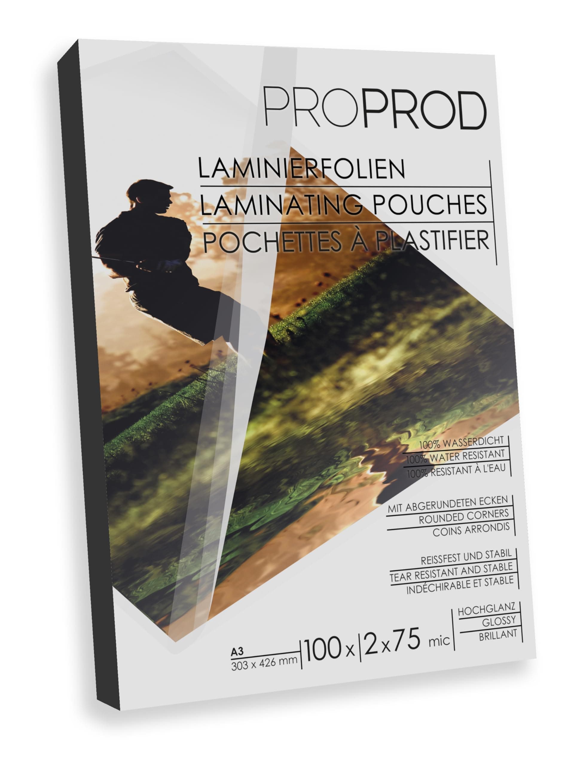 ProProd Premium A3 150 μ Glossy Laminating Pouch (Pack of 100)