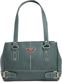 FosteloWomen's Vegan Leather Nightingale Handbag Shoulder Hobo Bag Ladies Purse (Large)