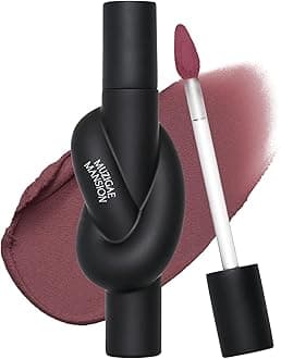 MUZIGAE MANSION Tie Up Cover Tint - Waterproof & Long Lasting Lip Stain for Women - Korean Base Nude Tint Stick - Kbeauty Matte Gloss - Mood Color Changing (06 COLDISH MAUVE, 0.2 Fl oz)