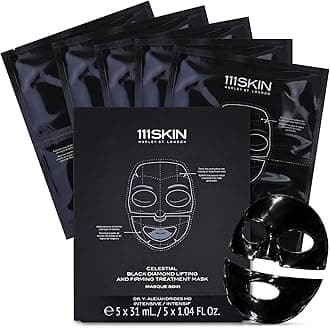 111skin Celestial Black Diamond Lifting and Firming Treatment Mask 31ml/1.04oz x 5