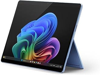 Microsoft Surface Pro 13" (Latest Version) | OLED | 12 Core | Copilot+PC | 2 in 1 | 120Hz Display| Snapdragon X Elite| 16GB RAM | 512GB SSD | Sapphire| UAE TRA Version