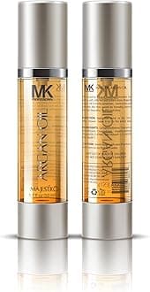 MK Professional Argan Oil for Hair, 1.7 fl oz (50ml) Pure & Natural Morocco Argan Oil by Majestic Keratin for Dry Damaged Hair, Scalp, Paraben Free - MADE IN USA