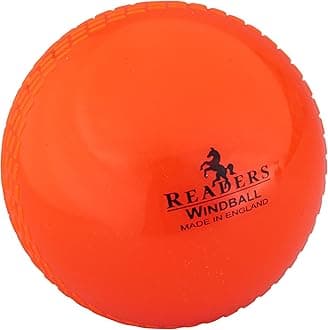 Windball Cricket Ball, Orange - Senior & Junior