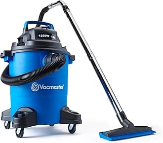 Vacmaster WD 18 Garden & Artificial Grass Cleaner - Outdoor Wet & Dry Vacuum Cleaner For Cleaning Astroturf, Patio, Decking and Other Outdoor Areas, 1250W, 18 Litre