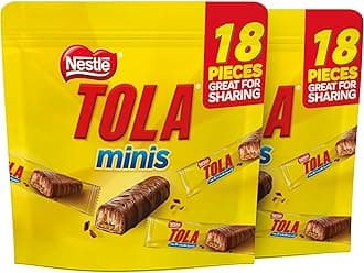 Nestlé Tola Chocolate Minis Bag Value Pack (279g Bag, Pack of 2)