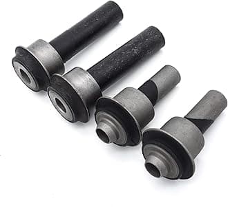 4PCS Engine Cradle Front Subframe Crossmember Bushing Compatible with 2008-2015 Nissan Rogue, 2011-2015 Nissan Juke, 2007-2013 Nissan X-Trail T31, Repalce OE# 54466-JD000, 54467BR00A