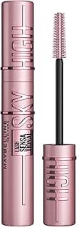 New York Lash Sensational Sky High Mascara, Volumising & Lengthening Mascara, Washable Flake-Free Formula Infused with Bamboo Extract & Fibres, 7 ml, Shade: Brown