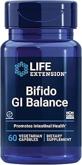 Bifido GI Balance, probiotics, Bifidobacterium longum BB536® (2 Billion CFU), Support Healthy Gut & Digestive Health, Gluten-Free, Non-GMO, Vegetarian, 60 Capsules