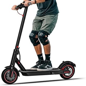 Electric Scooter Adults, 350/500/600W Motor Foldable Design with Dual Brakes, Smart App Control