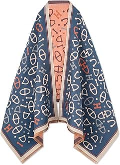 EXTREE Scarfs for Women Pashmina Silky Shawl Wrap for Evening Dressing Blanket Open Front Poncho Cape