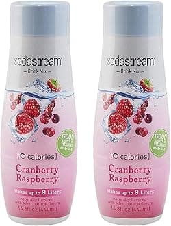 SodaStream Cranberry Raspberry Zero Calorie, 440ml , 14.8 Fl Oz (Pack of 1)