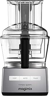 3200XL Food Processor | 2.6L BPA-Free Bowl | Quiet & Powerful Motor| Multifunctional 6 in 1 Solution | Satin | 18371