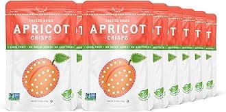 Nature’s Turn Freeze-Dried Fruit Crisps – Healthy, Gluten-Free, Crispy & Delicious, Plant-Based Snack, Ideal for Cereal, Smoothies, School Lunches, & On-the-Go, Sour Apricot, Bags of 12 (0.53 oz Each)