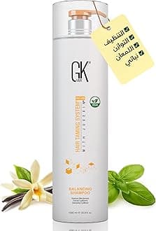 Global Keratin Balancing Shampoo (33.8 Fl Oz/1000ml) For Oily & Color Treated Hair Deep Cleansing, Restores pH Levels Ideal for Over-Processed and Environmentally Stressed Hair