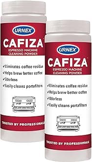 Cafiza Professional Espresso Machine Cleaning Powder 566 grams (2 Pack) - Made in USA