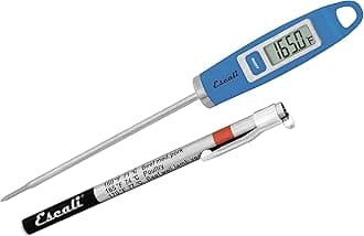 Escali DH1-U Thermometer, Stainless Steel, Blue