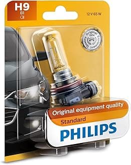 12361B1 H9 Standard Halogen Replacement Headlight Bulb, 1 Pack
