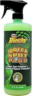 DUCKY PRODUCTS Water Spot Plus: Spray with Wax for Boat, Car, Motorcycle & RV Exterior Detailing, 32 oz