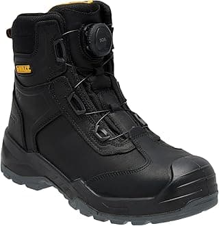 Richardson Men's Nubuck Leather, Wide Fitting, BOA Fastener, Steel Toe Safety Work Boot