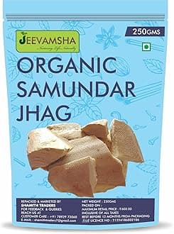Samundar Jhag Natural Ayurvedic Sea Foam Purified Sudh Samundar Jhag For Skin, Hair & Traditional Remedies No Additives 250G