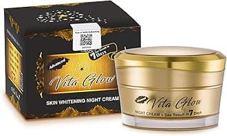Vita Glow Ag Advanced Night Cream For Skin Whitening With In 7 Days, 30 Grams