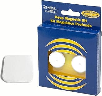 Serenity2000 Deep Magnetic Therapy Spot Magnet Kit - Contains Two Powerful Magnets, 5000 Gauss Per Magnet