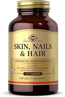 Solgar - Skin, Nails and Hair, Advanced MSM Formula, 120 Count